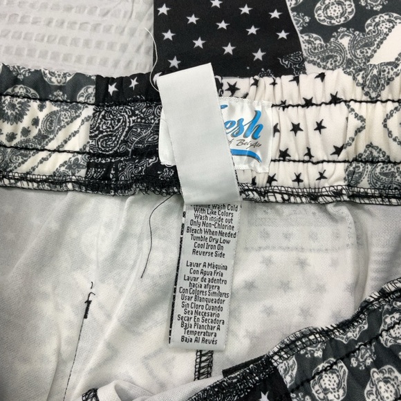 Monochrome Patchwork Men's Joggers - Picture 4 of 9